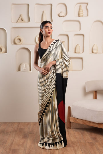 Urooj | GI tag-certified Ajrak Saree