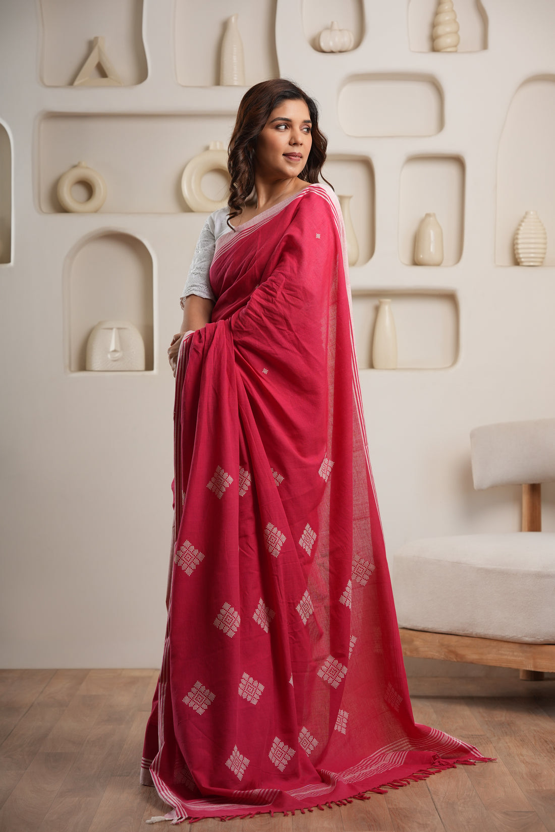 Sutradhara | Handloom certified Baavan Boota saree