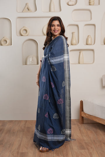 Rigya | Handloom certified Baavan Boota saree