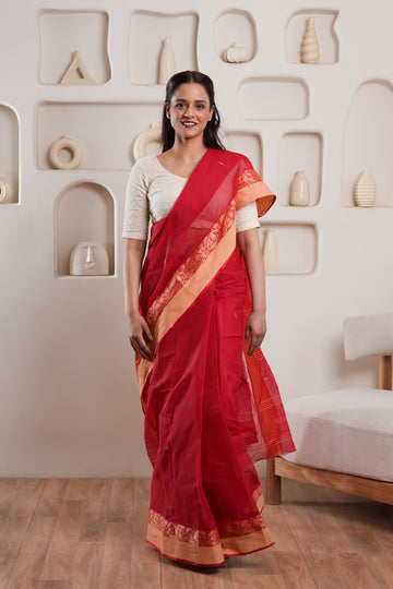Kadambari | Handloom certified Tangail saree