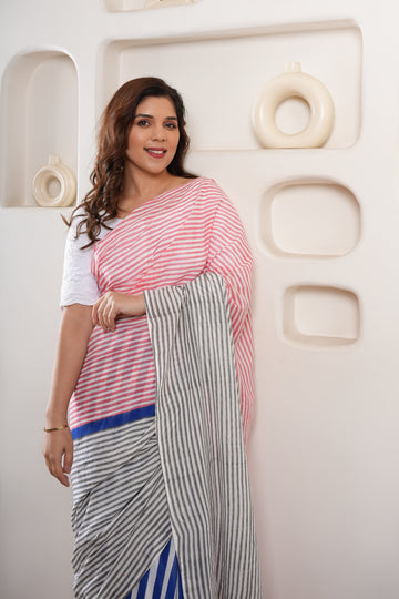 Aishwarya | GI tag-certified Handblock Print Saree