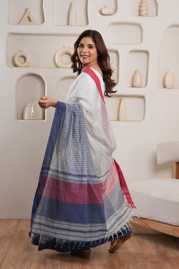 Chitralekha | Handloom certified Dhaniakhali saree