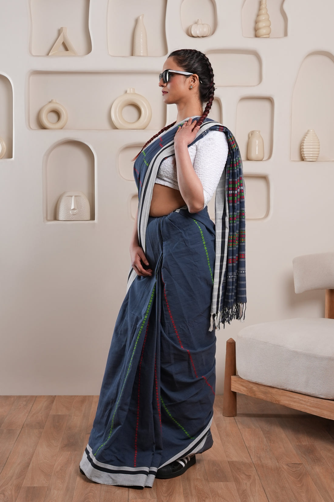 Koyal | Handloom mark certified Begumpuri saree