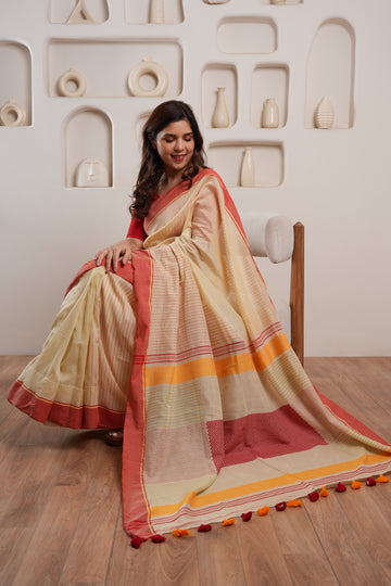 Surbhi | Handloom certified Tangail saree