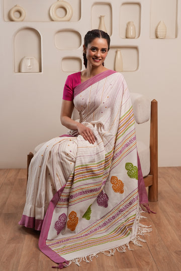 Kangana | Handloom certified Tangail saree