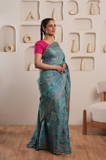 Rangrez | GI tag-certified Handblock Print Saree