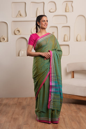 Bakul | Handloom certified Dhaniakhali saree