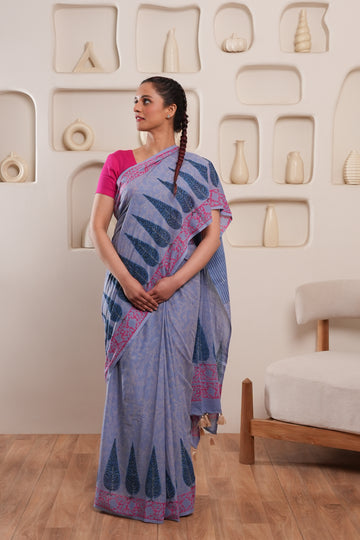 Rajrani | GI tag-certified Handblock Print Saree