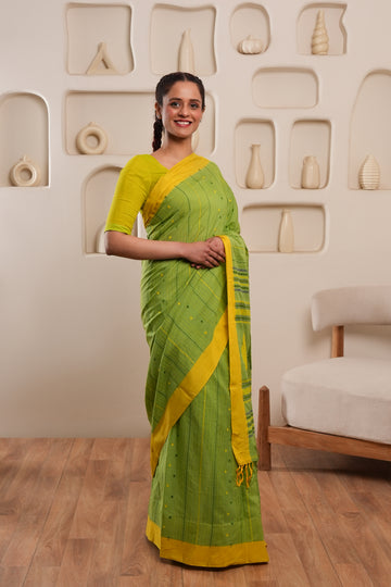 Apoorva | Handloom certified Tangail saree