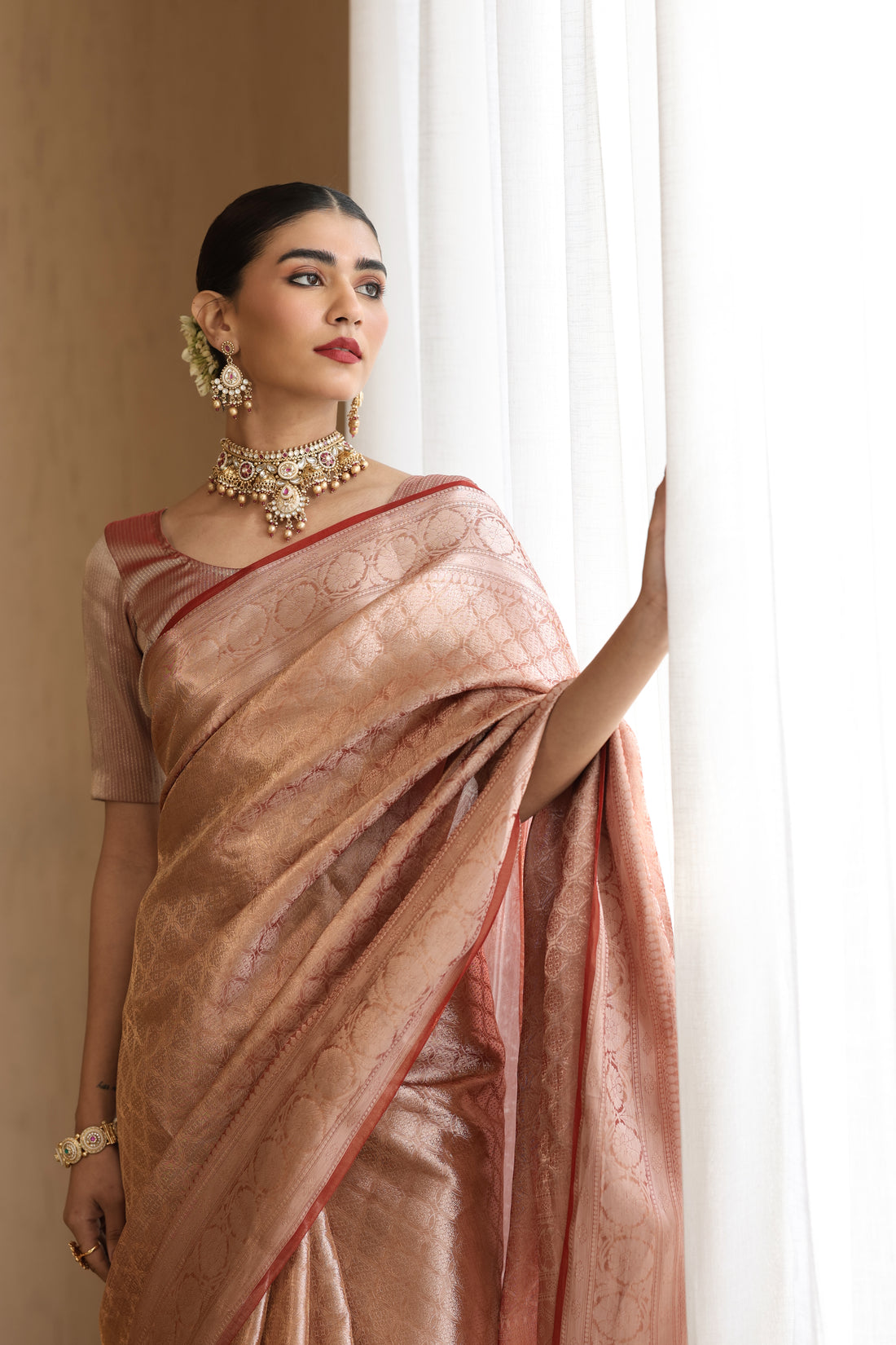 Kanta | Silk and Handloom certified Banarasi saree