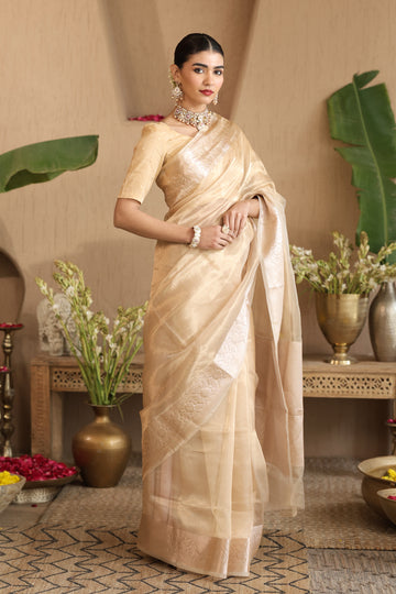 Sonali | Silk and Handloom certified Banarasi saree