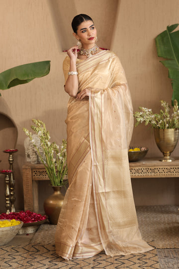 Sunehri | Silk and Handloom certified Banarasi saree