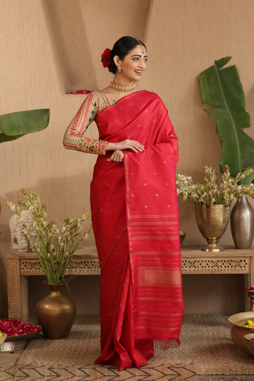 Devika | Silk and Zari certified Kanjivaram Saree