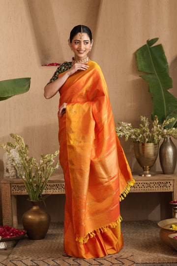 Mani | Silk and Zari certified Kanjivaram Saree