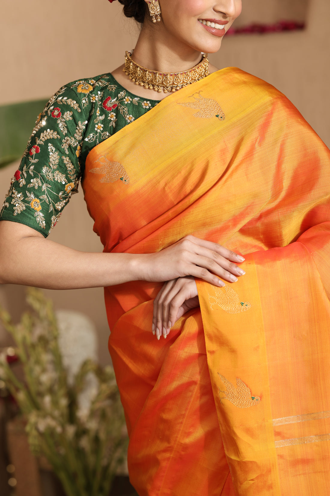 Mani | Silk and Zari certified Kanjivaram Saree