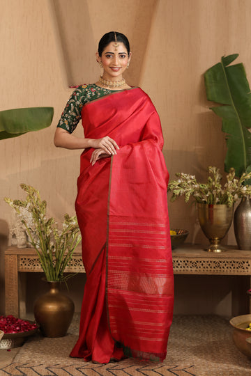 Shree | Slik and Zari certified Kanjivaram saree