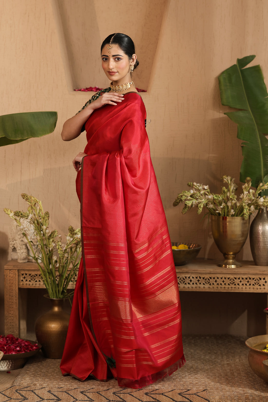 Shree | Slik and Zari certified Kanjivaram saree