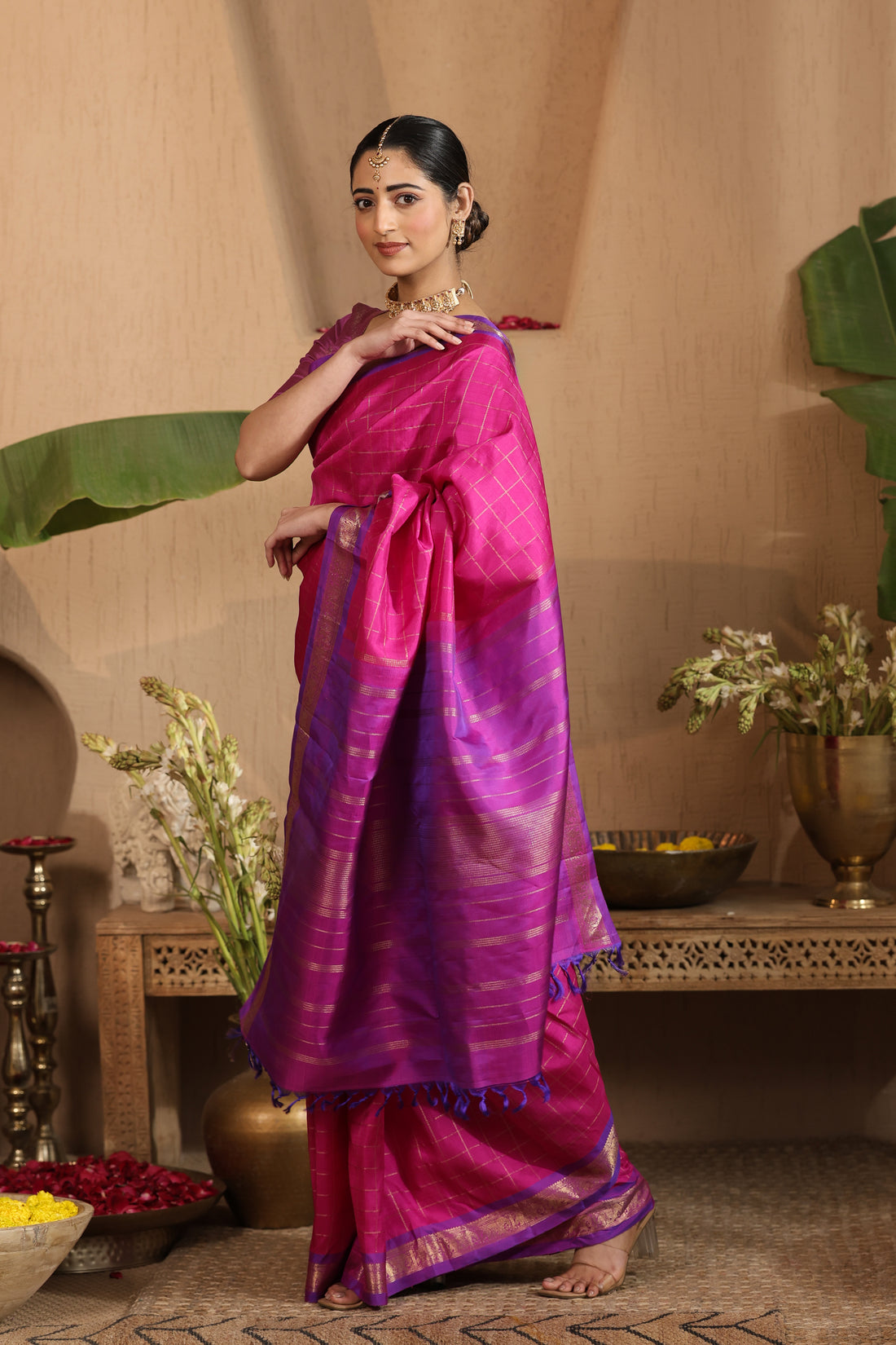 Hema | Silk and Zari certified Kanjivaram saree