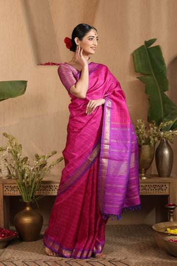Hema | Silk and Zari certified Kanjivaram saree