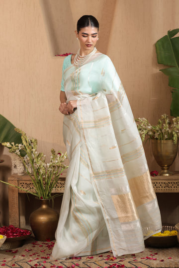 Nivi | Silk and Handloom certified Banarasi Saree