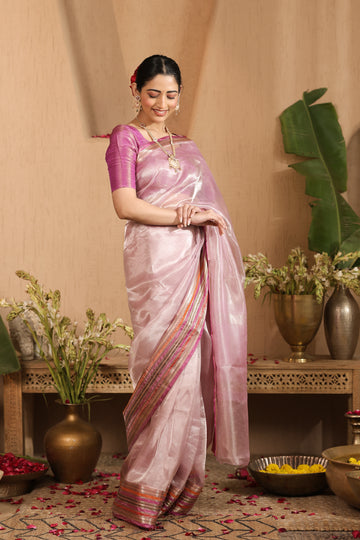Dhairyaa | Silk and Handloom certified Banarasi saree