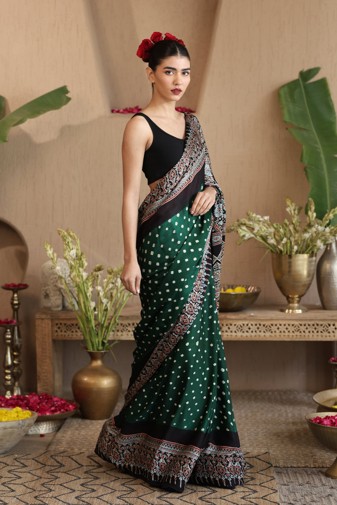 Harita | GI tag-certified Ajrak Saree