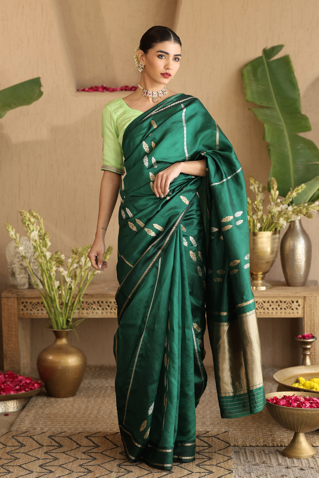Anoushka | Silk and Handloom certified Banarasi Saree