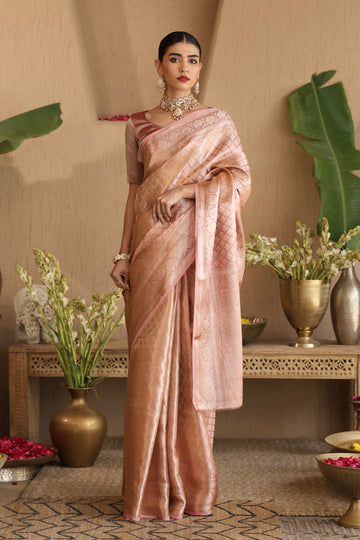 Roshan | Silk and Handloom certified Banarasi saree